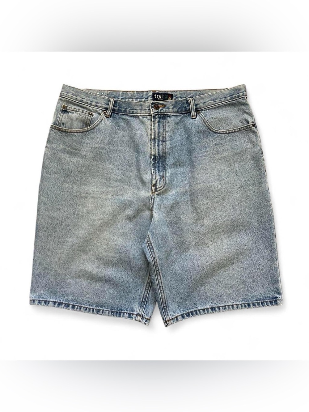 Vintage 90s baggy denim shorts